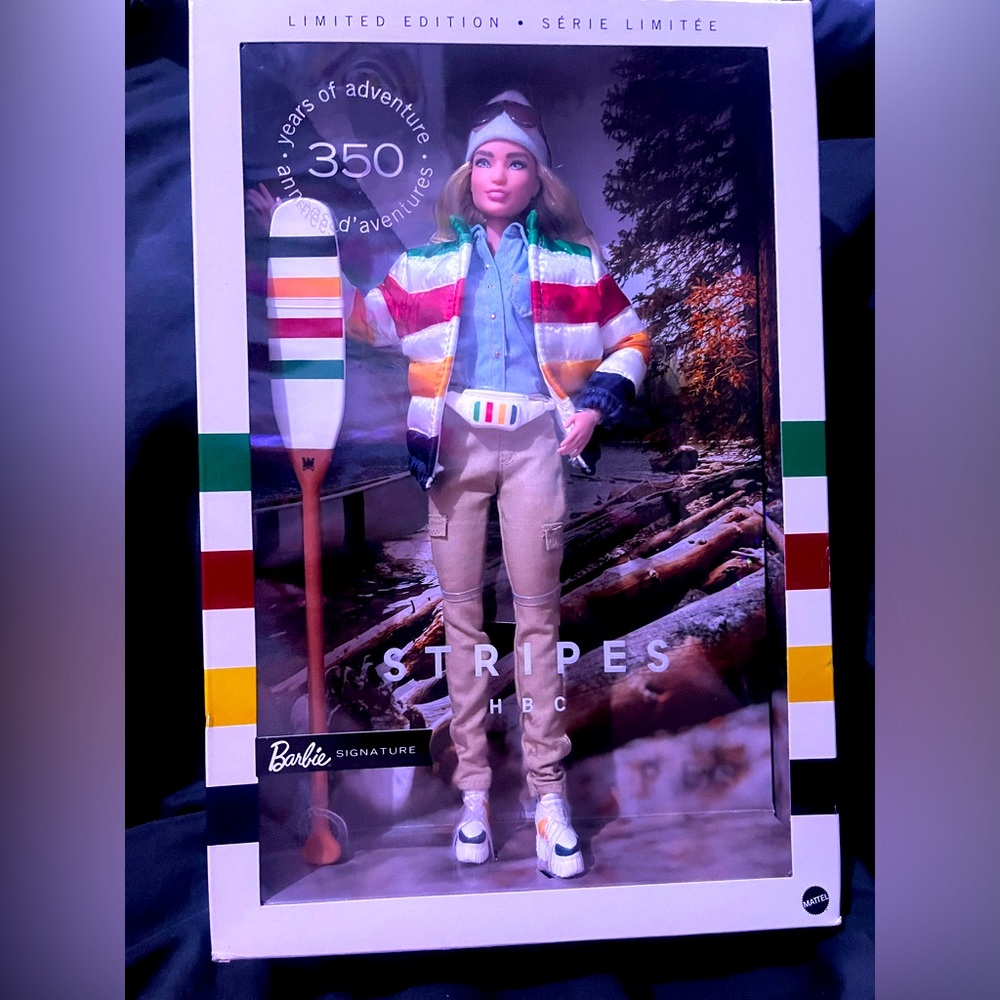 Stripes HBC Barbie limited edition